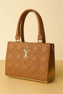 Maroon PU Leather Crossbody Bag for Girls